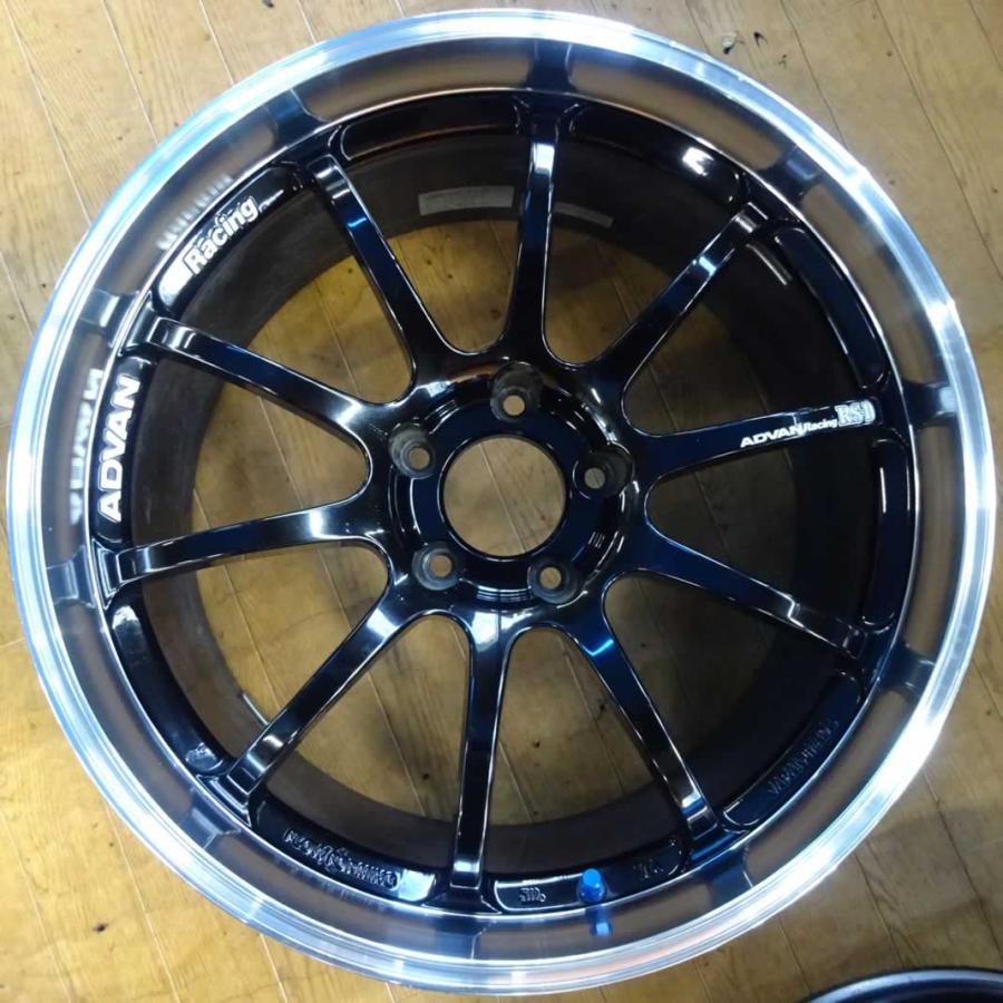 N05) 4本 会社宛送料無料 19×8.5J 9.5J ADVAN racing RS-D ヨコハマ 