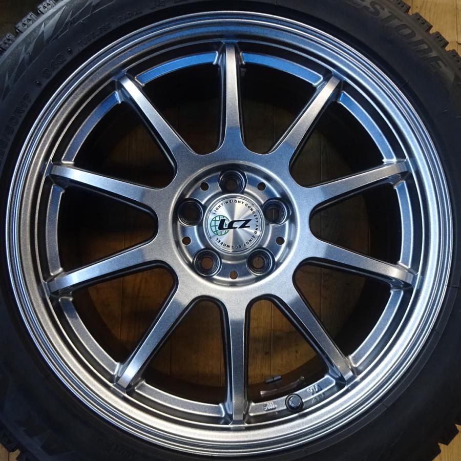 冬4本SET 会社宛 送料無料 225/50R17×7J 94Q ブリヂストン ブリザック