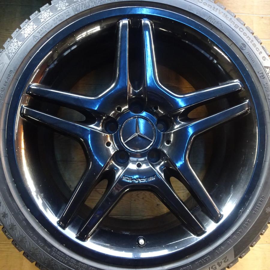 冬4本 会社宛 送料無料 245/40R18×8J 9J コンチネンタル コンチ 