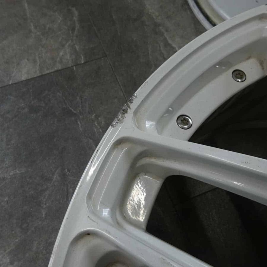 4本SET 会社宛 送料無料 20×8.5J レアマイスター ドレスデン ホワイト