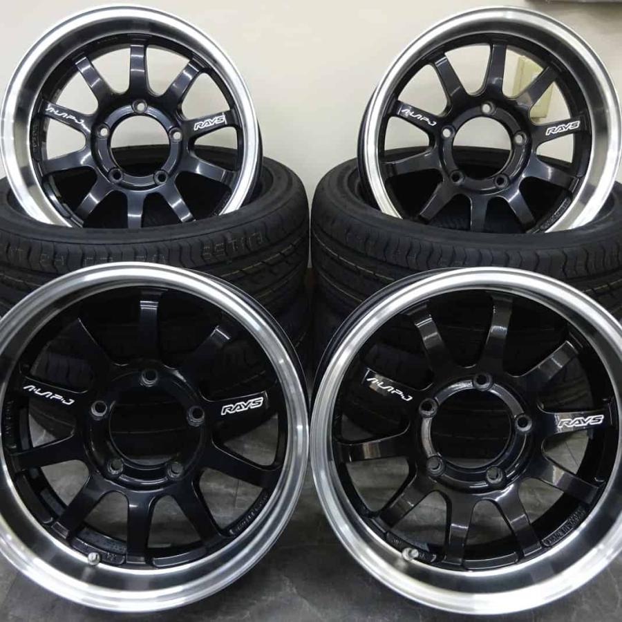 4本 会社宛 送料無料 16×5.5J レイズ A-LAP-J FORGED 鍛造 アルミ 5穴 