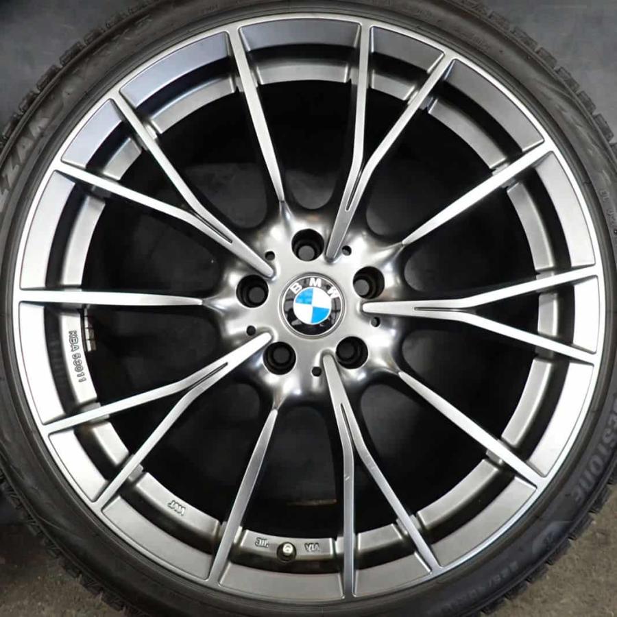 冬4本SET 会社宛 送料無料 225/40R19×8J 89Q ブリヂストン ブリザック VRX3 2022年製 MAK FABRIK ファブリックアルミ BMW 特価 NO,Y0082_1