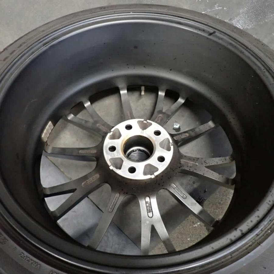冬4本SET 会社宛 送料無料 225/40R19×8J 89Q ブリヂストン ブリザック VRX3 2022年製 MAK FABRIK ファブリックアルミ BMW 特価 NO,Y0082_3