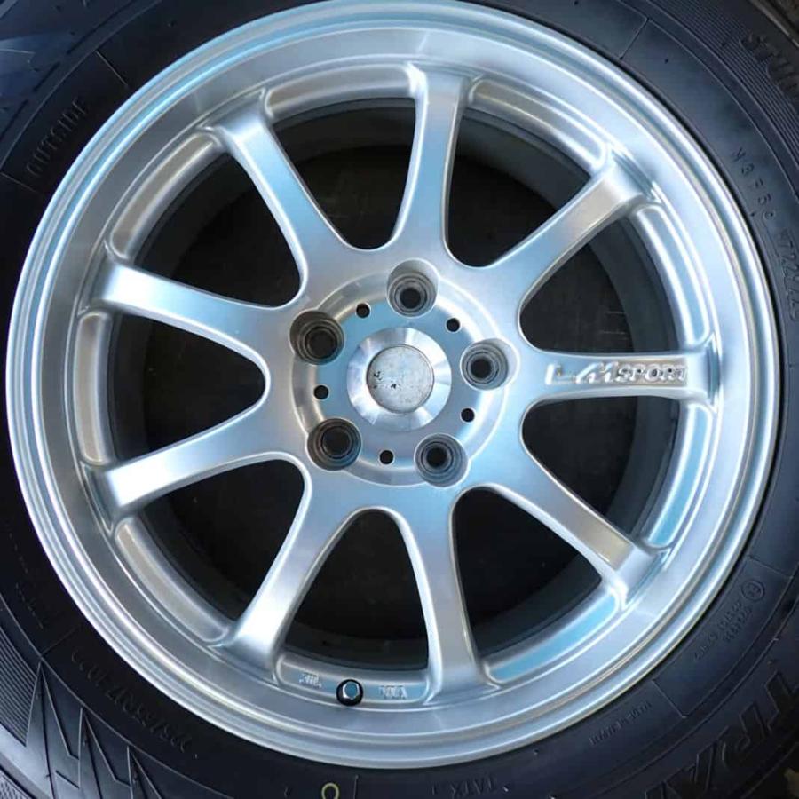 冬4本SET 会社宛 送料無料 225/65R17×7.5J 102Q トーヨー ウィンタートランパス TX 2022年製 LM SPORT アルミ CR-V CX-5 特価品 NO,Y0098_1
