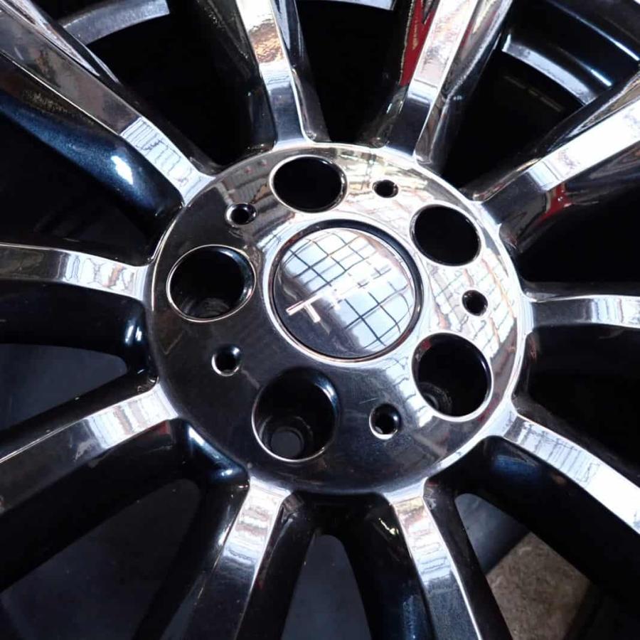 4本 会社宛 送料無料 18×7.5J トヨタ TRD TF6 プリウスα ハリアー 