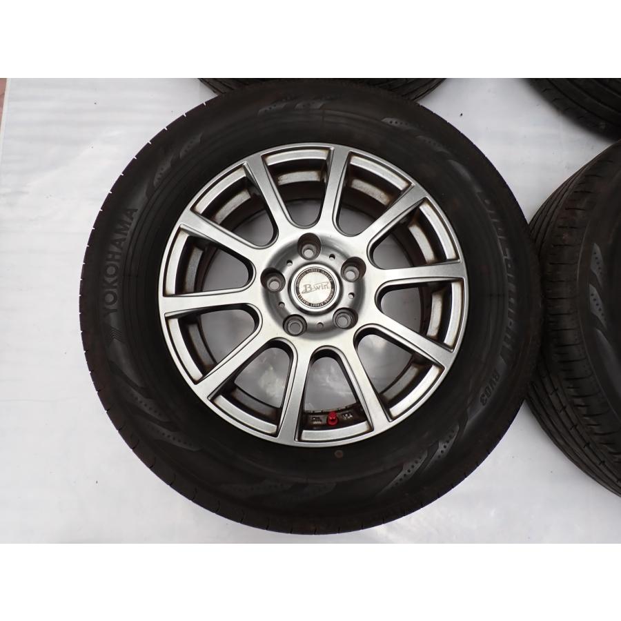 夏4本SET 会社宛送料無料 205/65R15×6J 94V ヨコハマ ブルーアース RV 