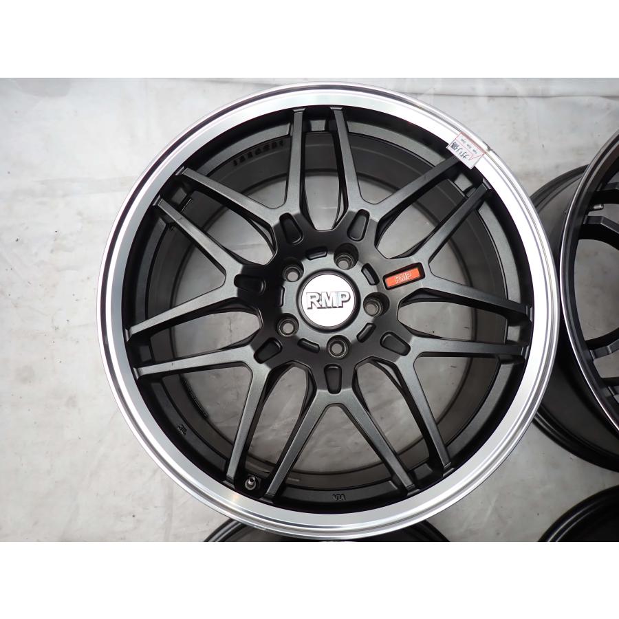 4本SET 会社宛 送料無料 19×8J MID RMP アルミ ホイール 5穴 PCD 114.3