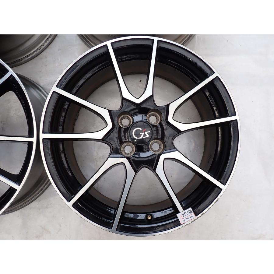 4本SET 会社宛 送料無料 17×6.5J トヨタ アクア G's 純正 アルミ