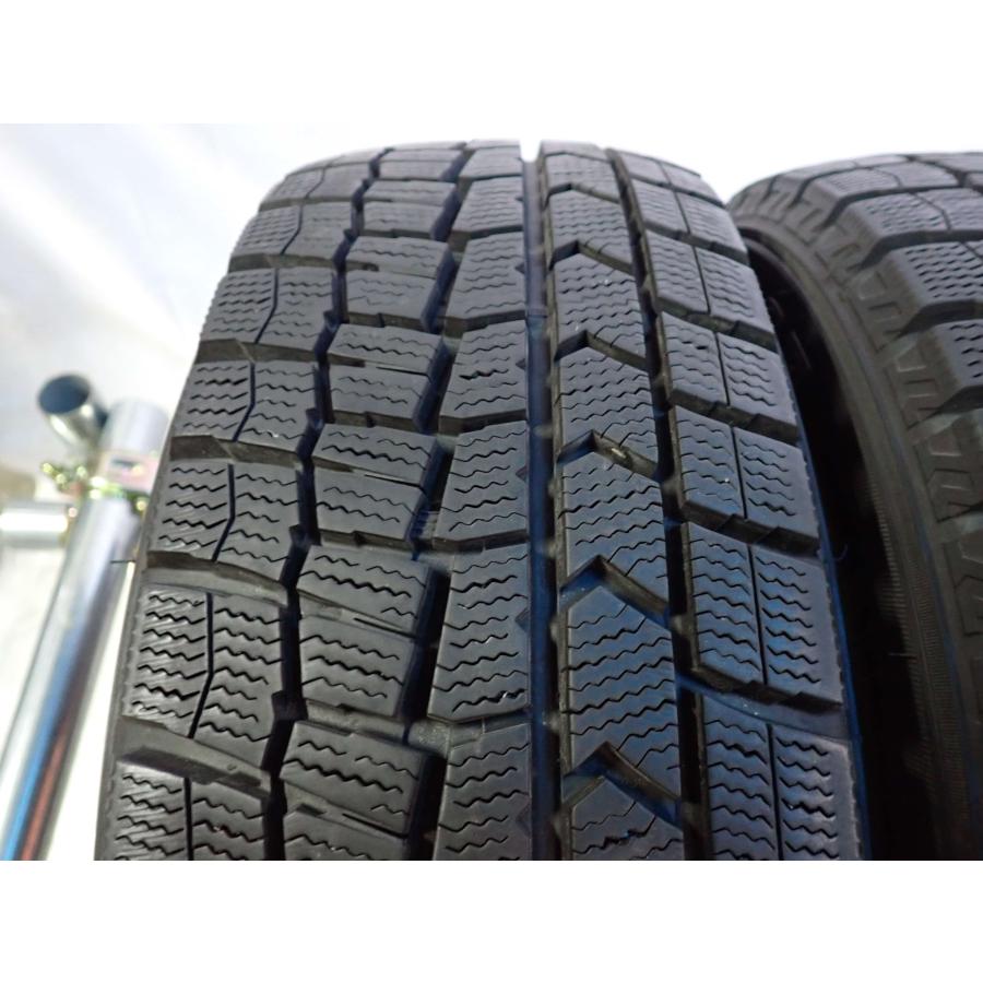 冬4本SET 会社宛 送料無料 175/65R14 82Q ダンロップ WINTER MAXX WM02 2022年製 ヤリス フィット ノート MAZDA2 デミオ キューブ NO,Y0833の画像