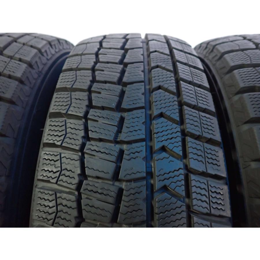 冬4本SET 会社宛 送料無料 175/65R14 82Q ダンロップ WINTER MAXX WM02 2022年製 ヤリス フィット ノート MAZDA2 デミオ キューブ NO,Y0833の画像