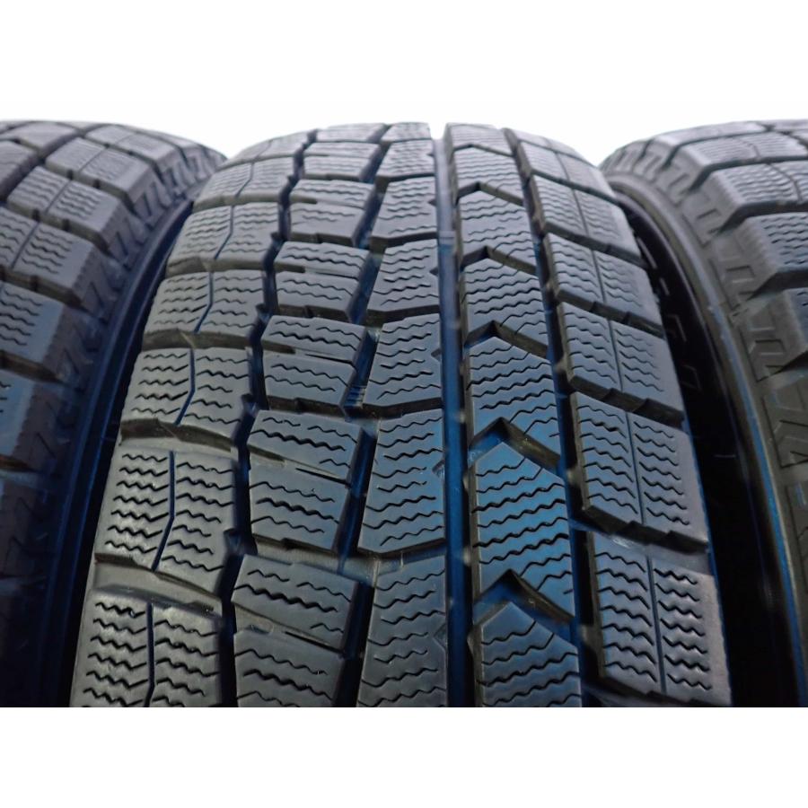 冬4本SET 会社宛 送料無料 175/65R14 82Q ダンロップ WINTER MAXX WM02 2022年製 ヤリス フィット ノート MAZDA2 デミオ キューブ NO,Y0833の画像