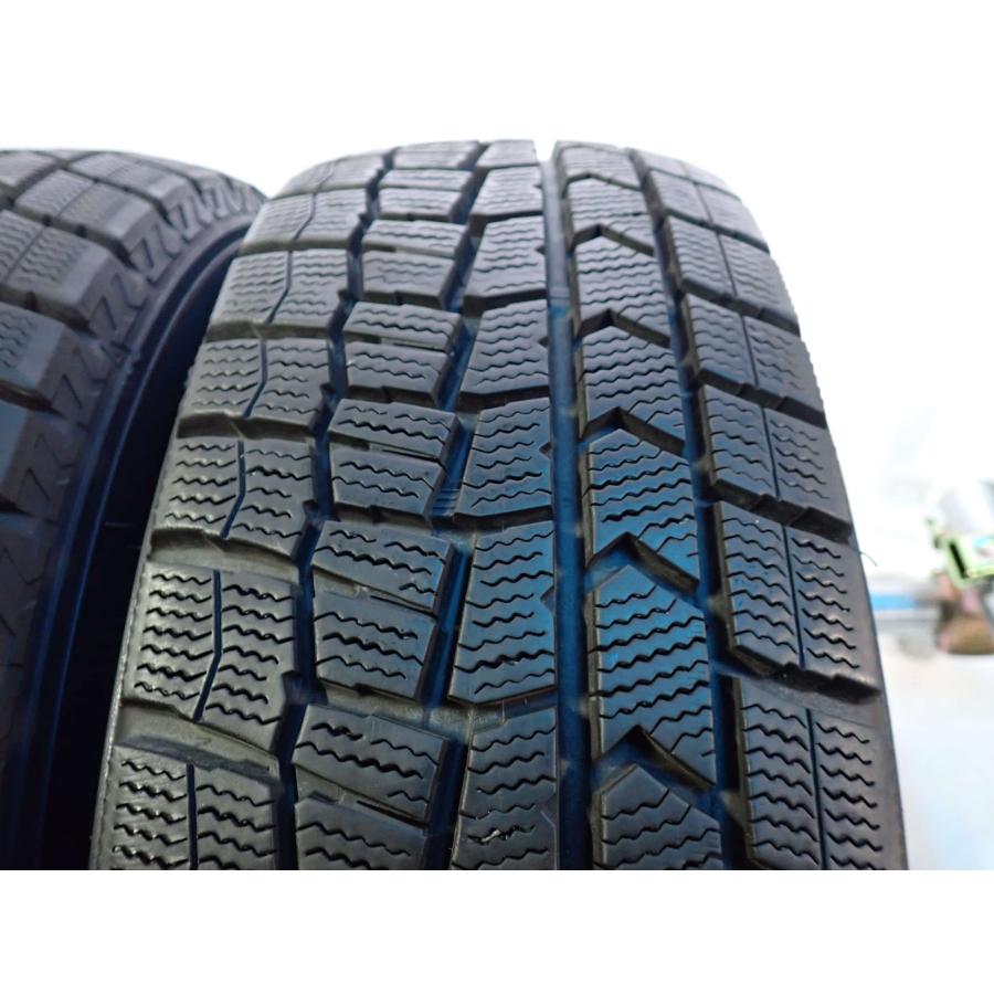 冬4本SET 会社宛 送料無料 175/65R14 82Q ダンロップ WINTER MAXX WM02 2022年製 ヤリス フィット ノート MAZDA2 デミオ キューブ NO,Y0833の画像