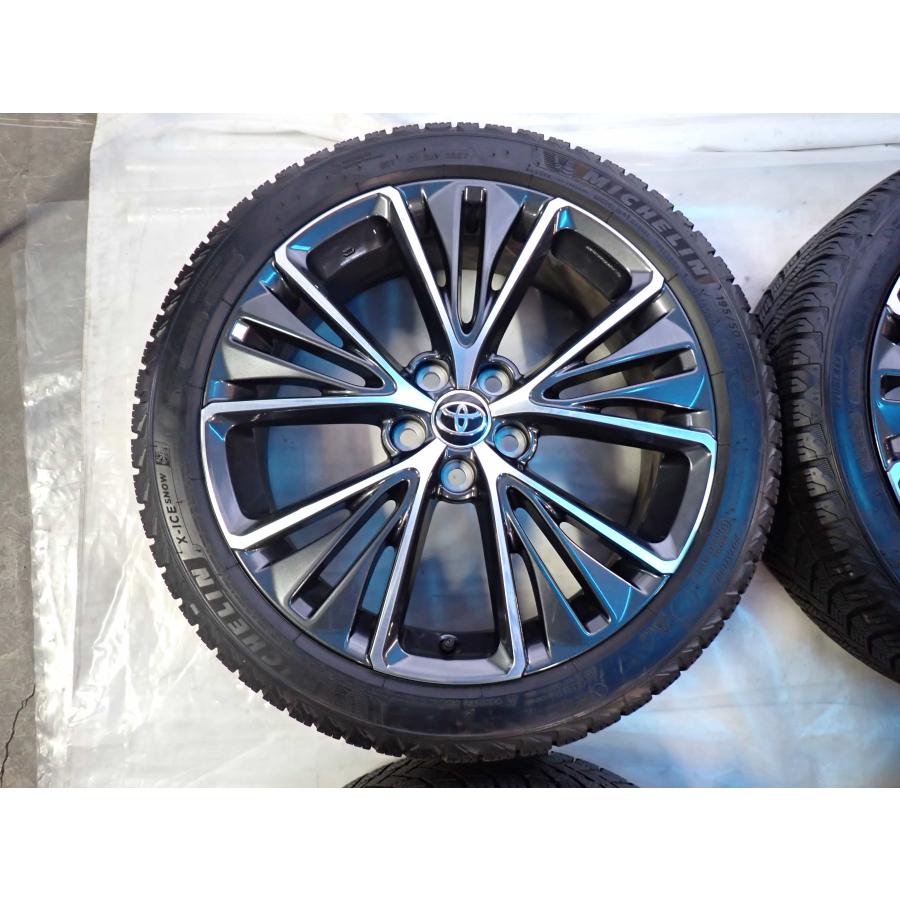 ［送料込み］プリウス195/50R19 タイヤ・アルミホイール4本セット 冬4本SET 会社宛 送料無料 195/50R19×6.5J 88H ミシュラン X-ICE SNOW