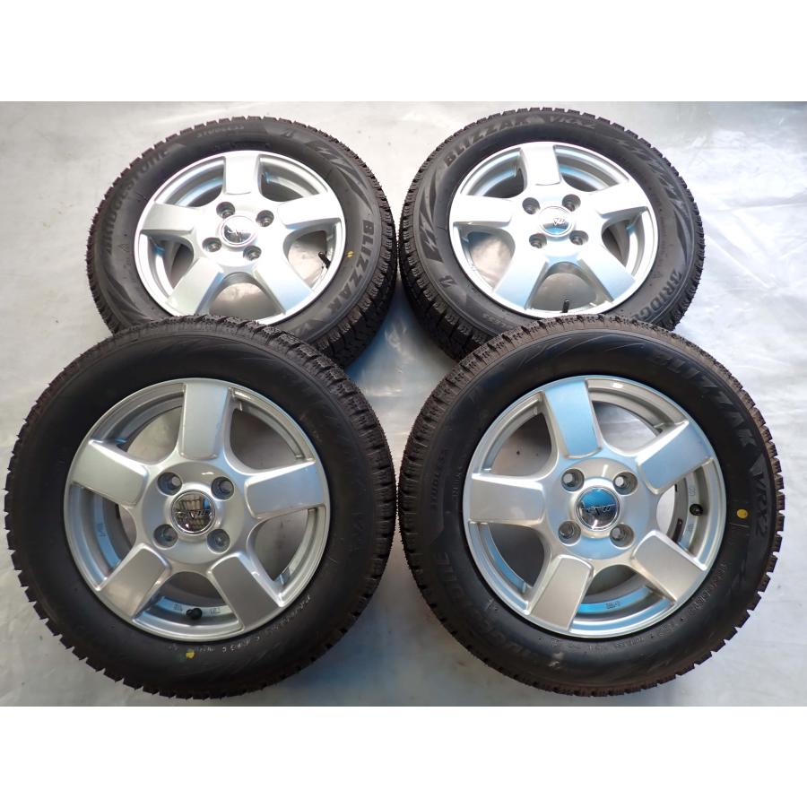 冬 新品 2023年製 4本SET 会社宛 送料無料 155/65R13×4J 73Q 