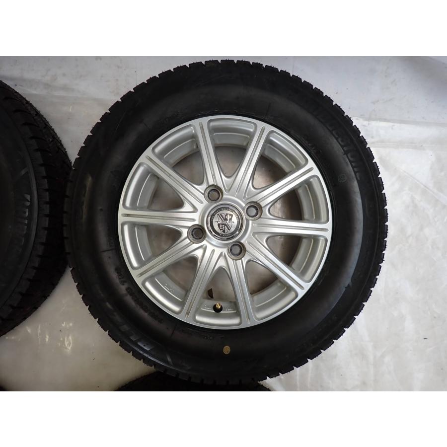 冬4本 新品 2022年製 会社宛 送料無料 145/80R13×4J 75Q ブリヂストン