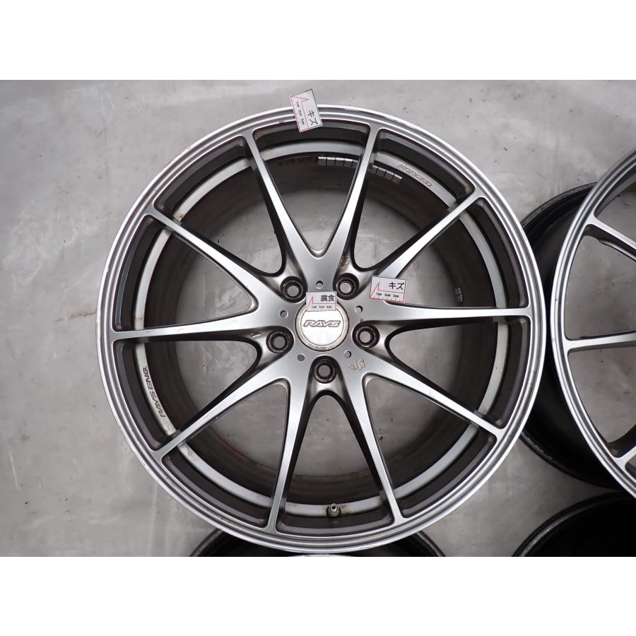 4本 会社宛 送料無料 19×8.5J RAYS 鍛造 軽量 VOLK RACING ボルク 