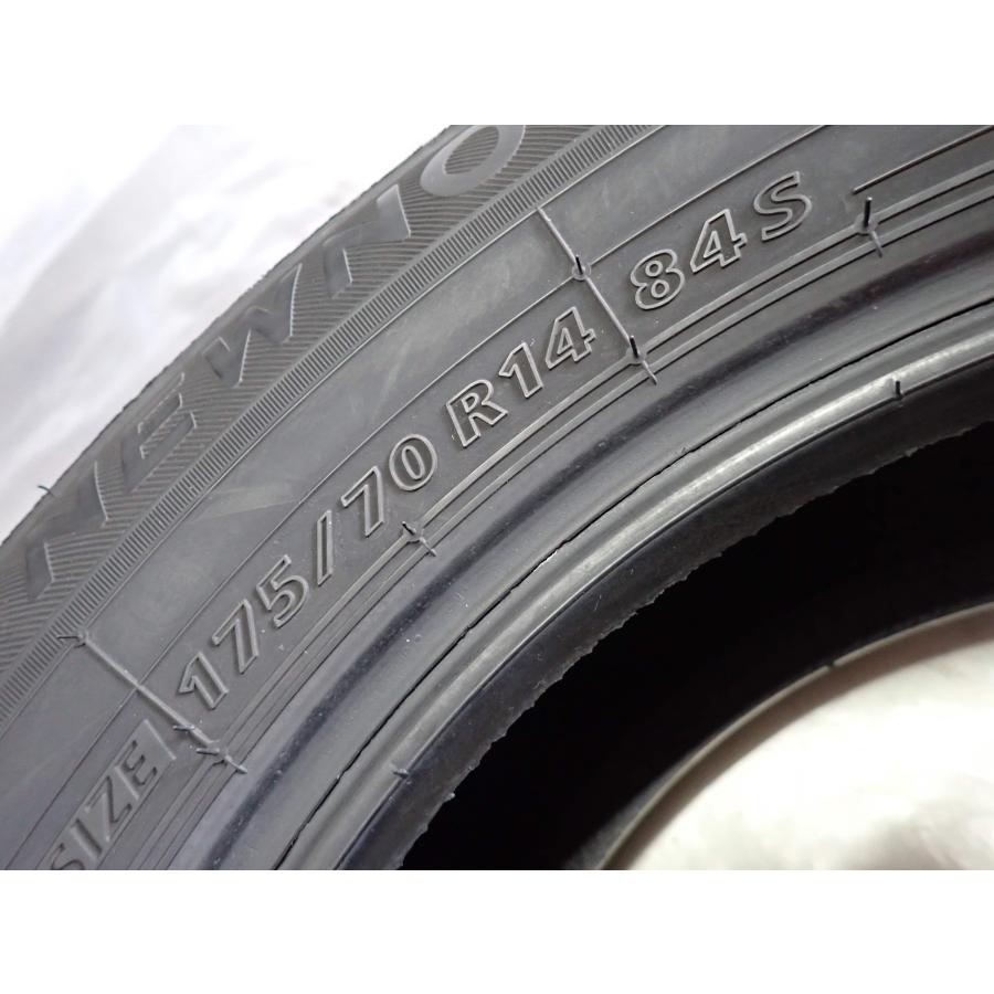 夏4本SET 会社宛送料無料 175/70R14 84S ブリヂストン NEWNO 2023年製 フィールダー アクア ヤリス ヴィッツ フィット インサイト NO,Y0984の画像