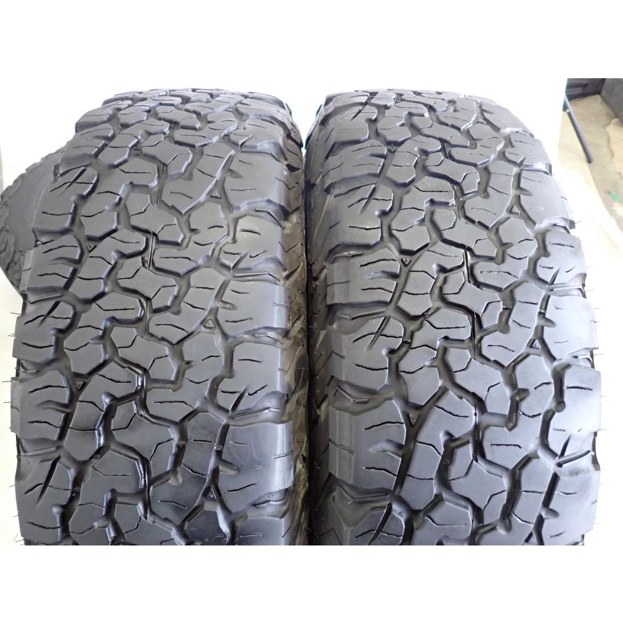 夏4本SET 会社宛 送料無料 215/70R16×7J 100/97 LT BFグッドリッチ オールテレーン T/A KO2 SHONE デイトナ ブラック デリカD5 NO,Y1034の画像