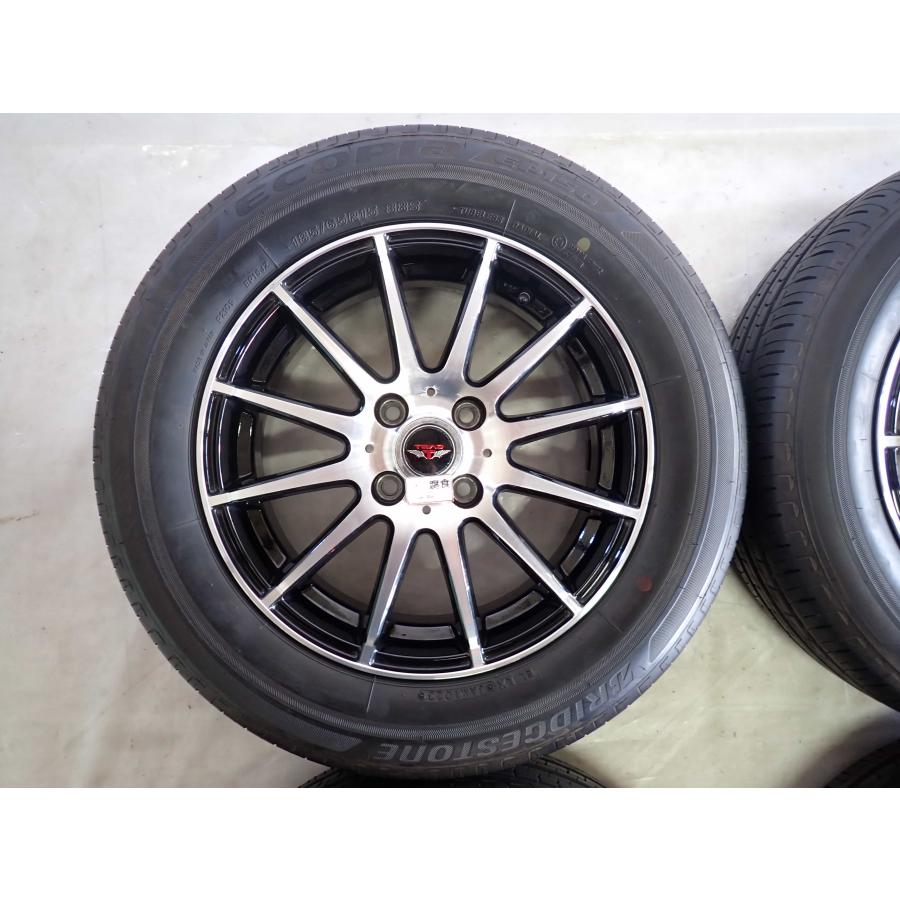 夏4本SET 会社宛送料無料 185/65R15×5.5J 88S ブリヂストン ECOPIA 