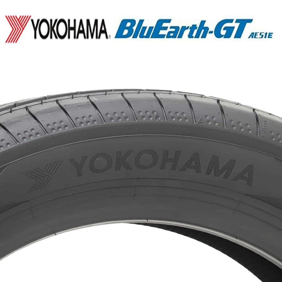 2024年製 新品 4本価格 会社宛 送料無料 205/60R16 92V 夏 ヨコハマ BluEarth-GT ブルーアース AE51E ノア VOXY ステップワゴン NO,YN1674の画像