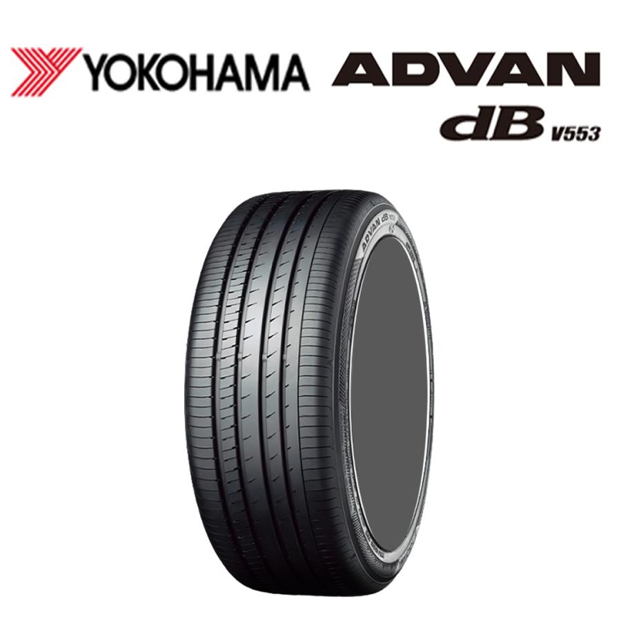 中古美品 24年製 ヨコハマ アドバンdB V553 225/65R17 4本 ヨコハマ