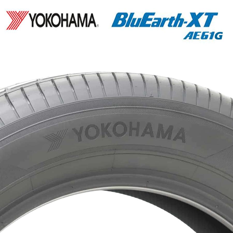 2024年製 新品 2本価格 会社宛 送料無料 235/60R18 103V 夏 ヨコハマ BluEarth-XT ブルーアース AE61G RAV4 NX エクストレイル  NO,YN1884_2