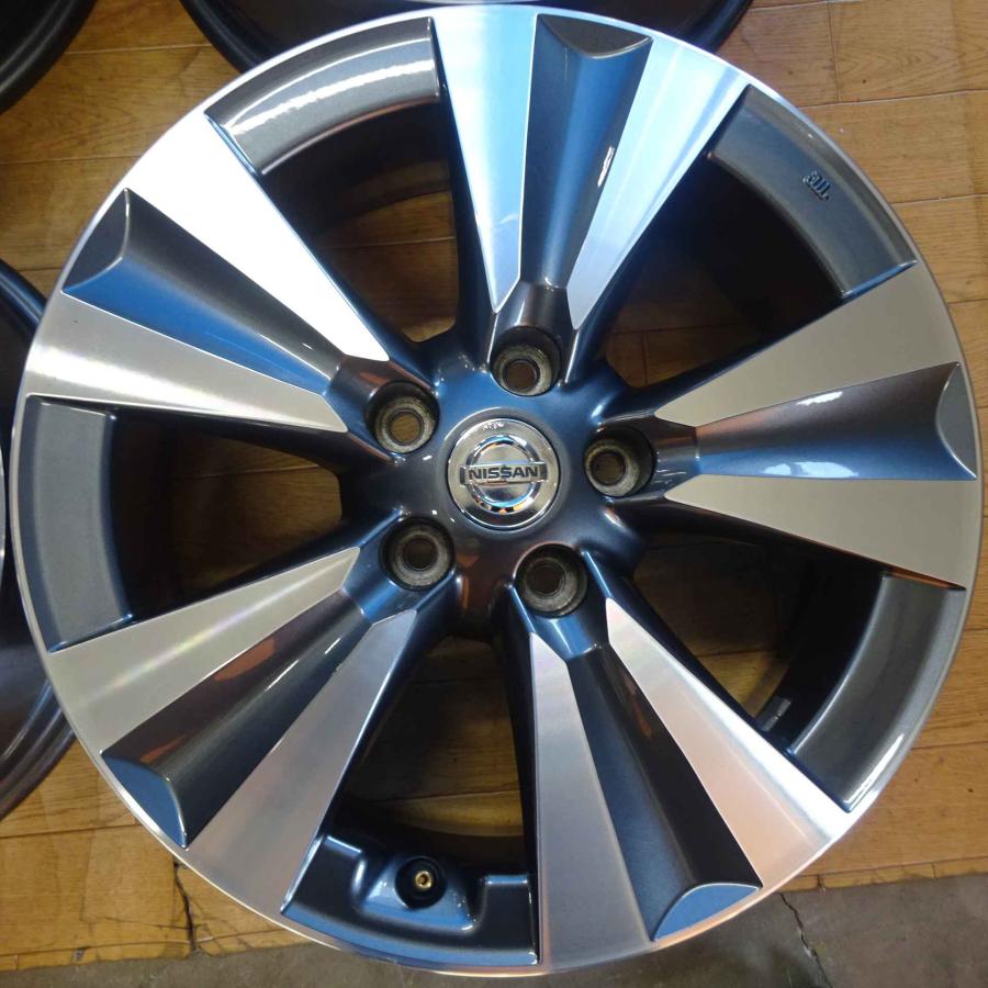 日産 リーフ 純正 アルミホイール 4本セット 4本 会社宛 送料無料 17×6.5J 日産 リーフ 純正 アルミ 5穴 PCD