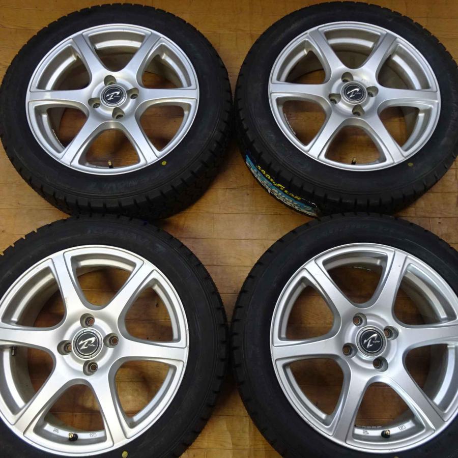 冬4本新品 会社宛送料無料 185/55R16×6J 83Q グッドイヤー ICE NAVI