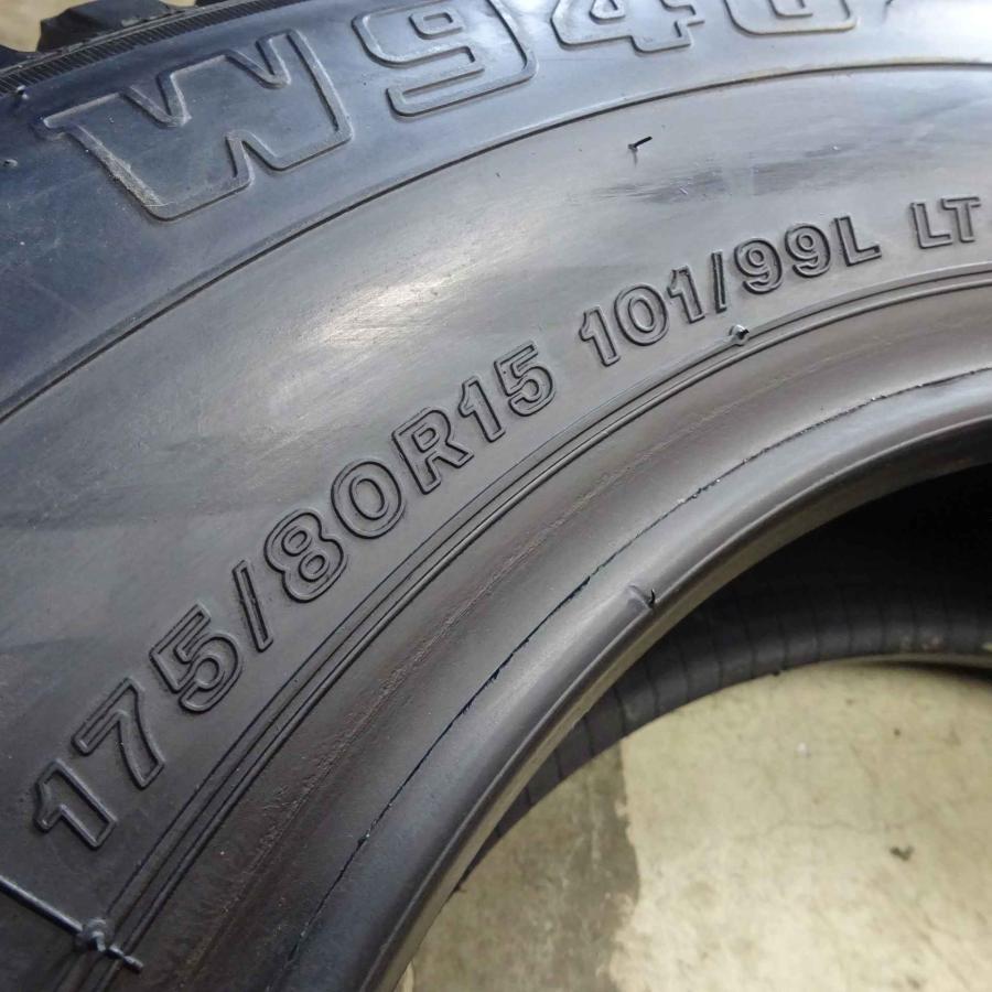 冬 4本SET 会社宛 送料無料 175/80R15 101/99 LT ブリヂストン W940 地