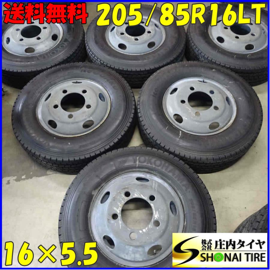 エルフ用 冬 6本SET 会社宛 送料無料 205/85R16×5.5 117/115 LT 