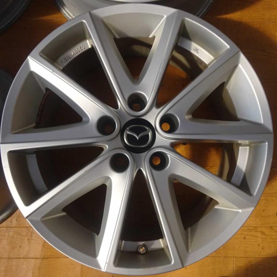 4本SET 会社宛 送料無料 17×7.5J マツダ アテンザ 純正 アルミ