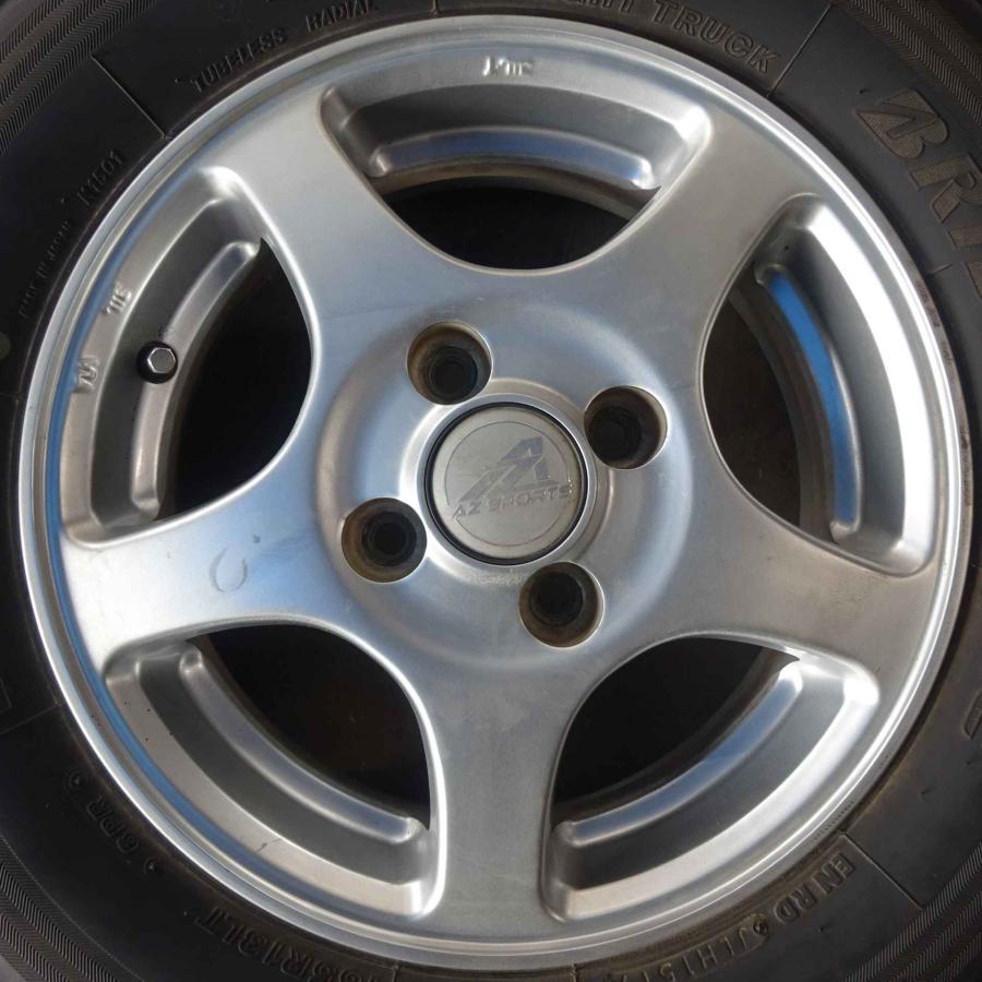夏4本SET 会社宛 送料無料 165R13×4.5J 6PR LT ブリヂストン 夏4本SET 会社宛 送料無料 165R13×4.5J 6PR LT ブリヂストン