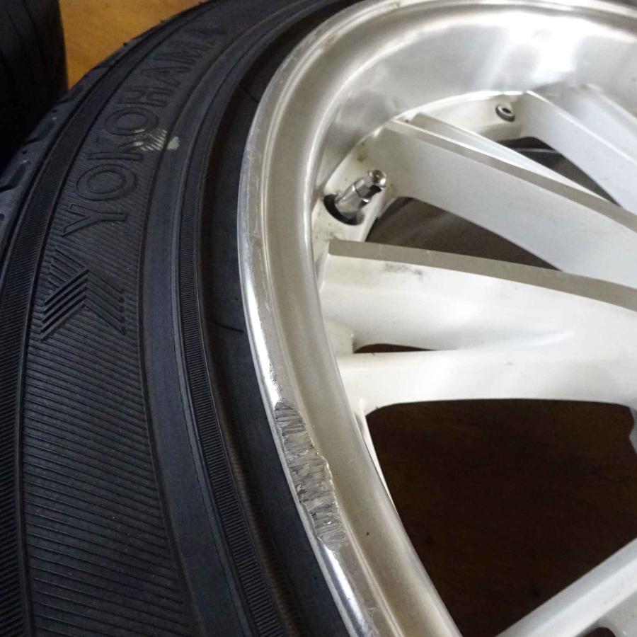 夏4本SET 会社宛 送料無料 245/40R19×9.5J 94W ヨコハマ ECOS ES300