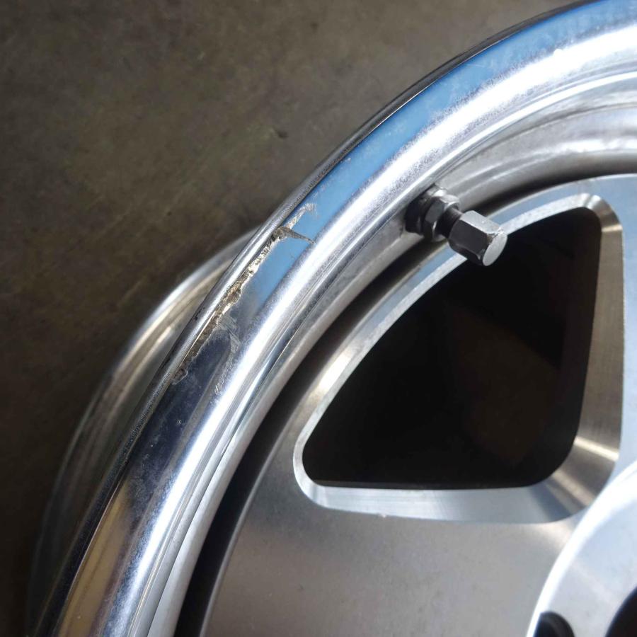 4本SET 会社宛 送料無料 16×7J Epsilon JAPAN MOZZER アルミ 5穴 PCD