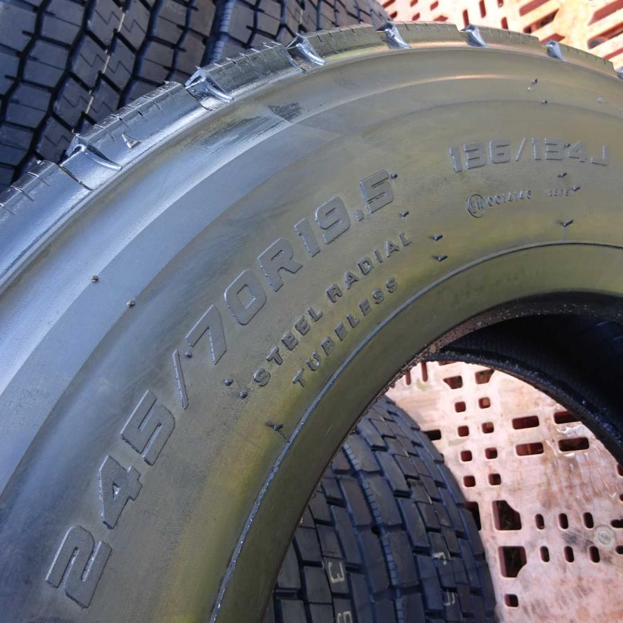 MIX 夏 新品 2023年製 4本SET 会社宛 送料無料 245/70R19.5 136/134 TB