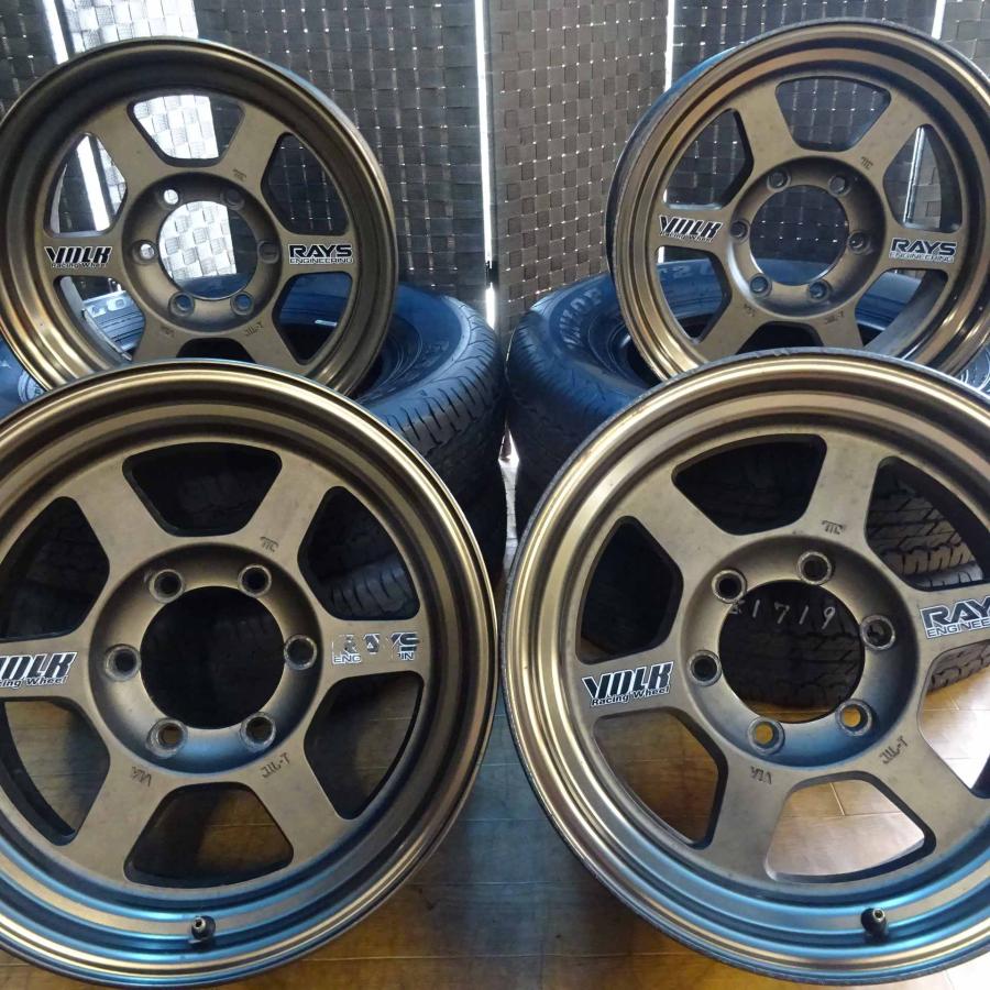 4本 会社宛 送料無料 16×8J RAYS VOLK RACING TE37X FORGED 鍛造 アルミ 6穴 PCD 139.7mm ±0 ランクル80 ブロンズ 店頭交換OK NO,Z1769｜tire-shonai｜02