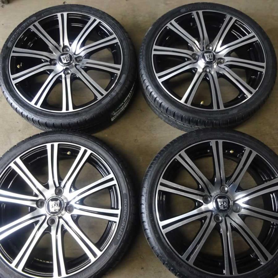 アルミホイール 4本セット 165/45/16 夏 新品 2022年製 4本SET 会社宛送料無料 165/45R16×5J ROADCRUZA