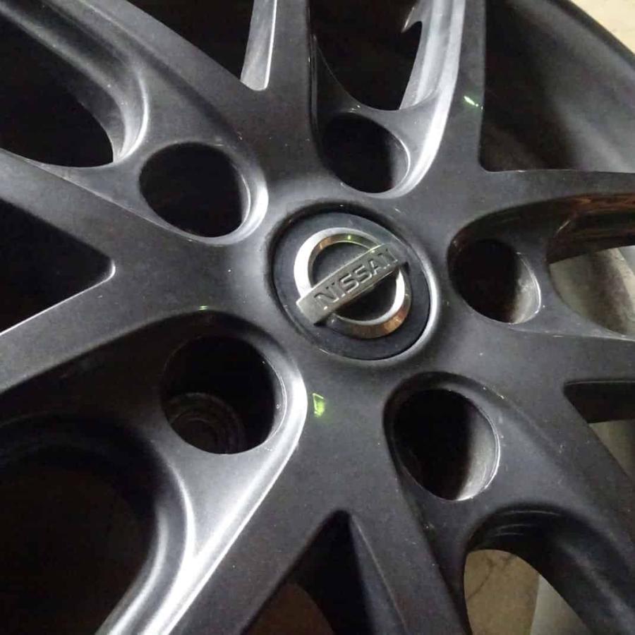 4本SET 会社宛 送料無料 17×7J 日産 純正 アルミ ホイール 5穴 PCD