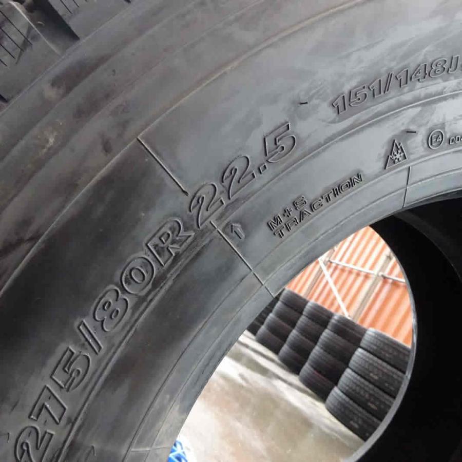 冬 2本SET 会社宛 送料無料 275/80R22.5 151/148 TB ヨコハマ 905W