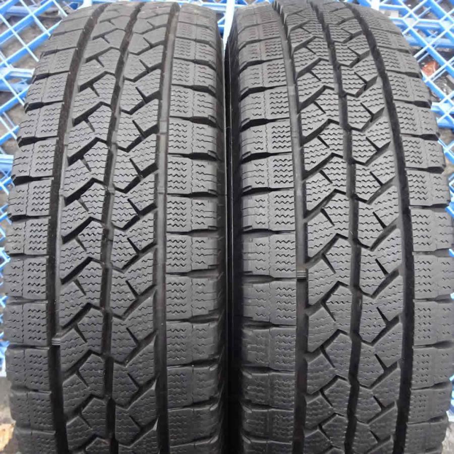 冬4本SET 会社宛 送料無料 185/80R14 97/95 LT ブリヂストン 