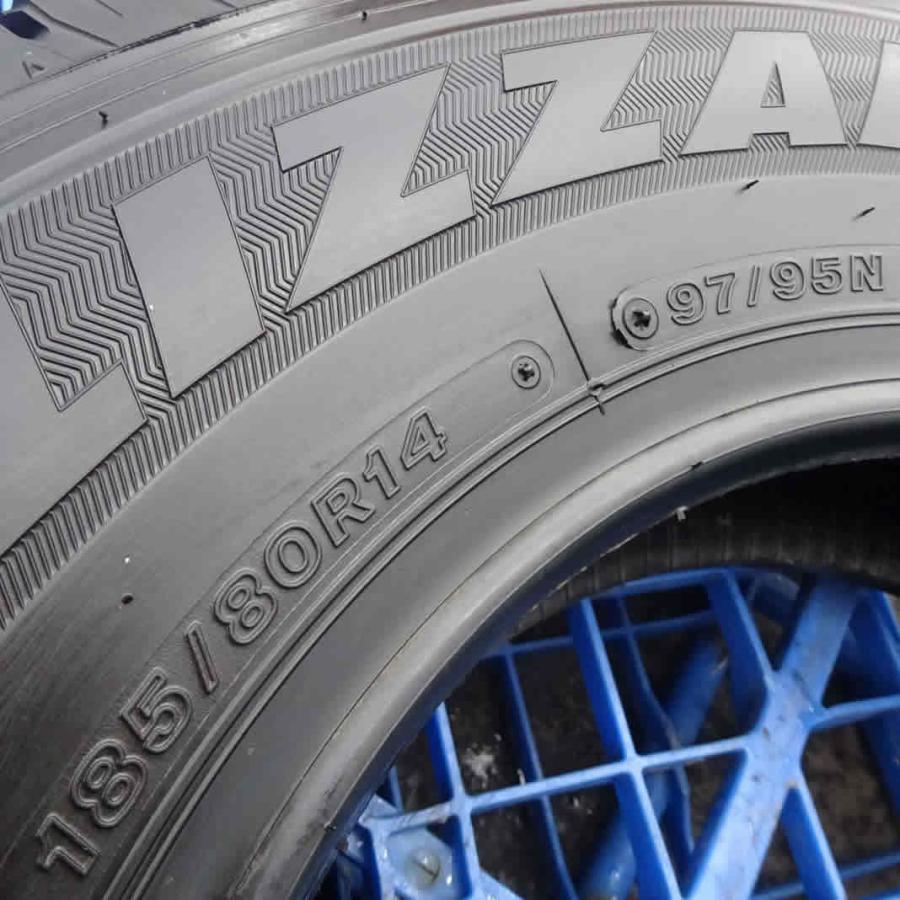 冬4本SET 会社宛 送料無料 185/80R14 97/95 LT ブリヂストン 