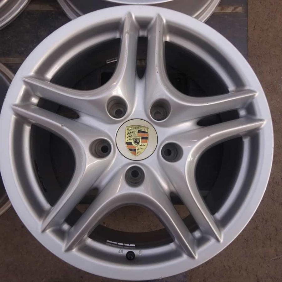 4本SET 会社宛 送料無料 18×8J PORSCHE ポルシェ カイエン 純正