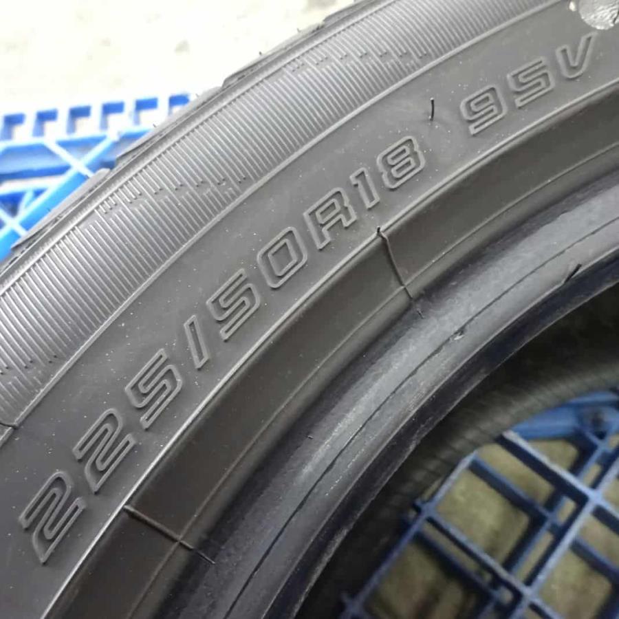 夏4本SET 会社宛 送料無料 225/50R18 95V ダンロップ エナセーブ EC204