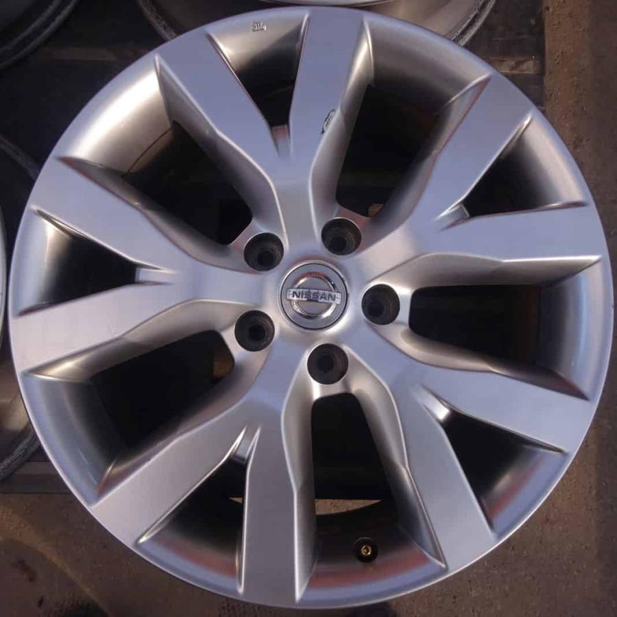 4本SET 会社宛 送料無料 18×7.5J 日産 ムラーノ 純正 アルミ 5穴 PCD