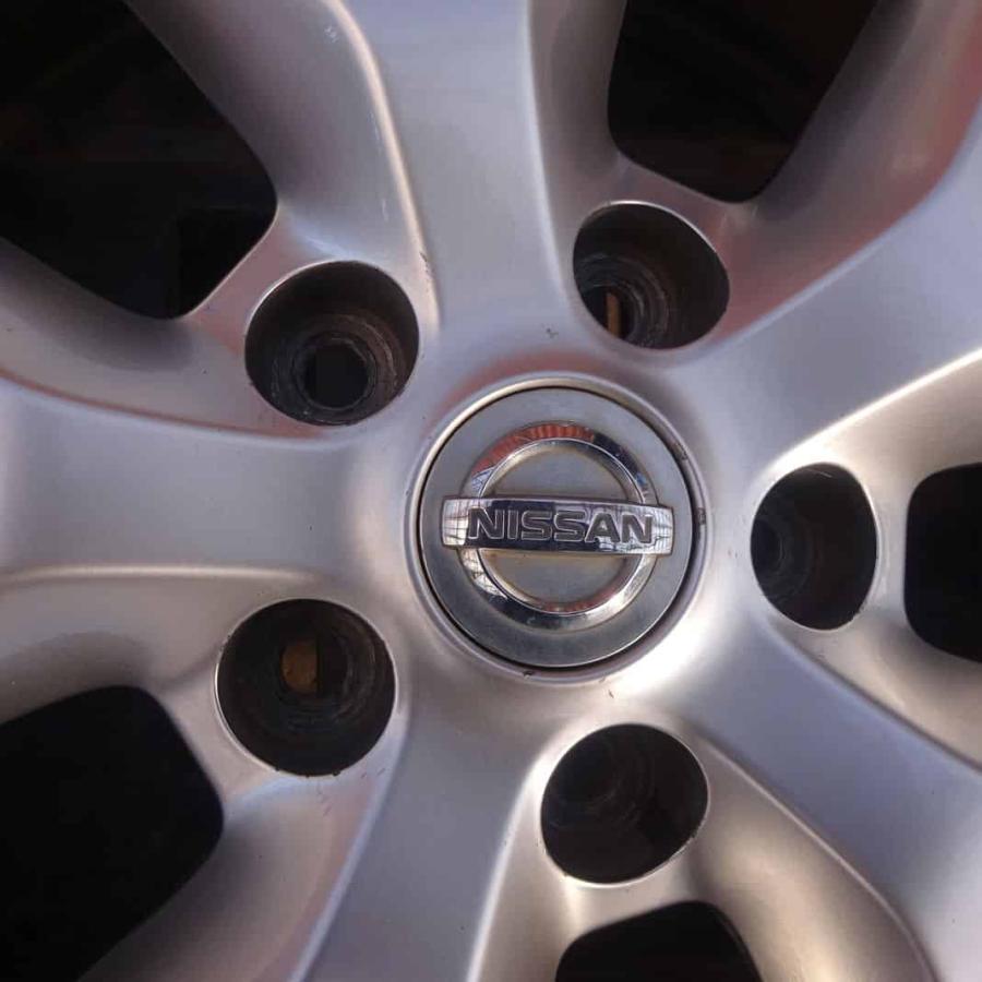 4本SET 会社宛 送料無料 18×7.5J 日産 ムラーノ 純正 アルミ 5穴 PCD