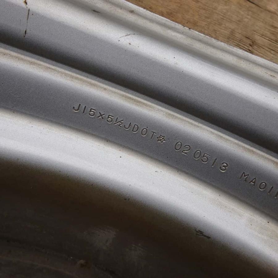 6本SET 会社宛 送料無料 15×5.5 トラック スチールホイール 鉄 6穴 PCD