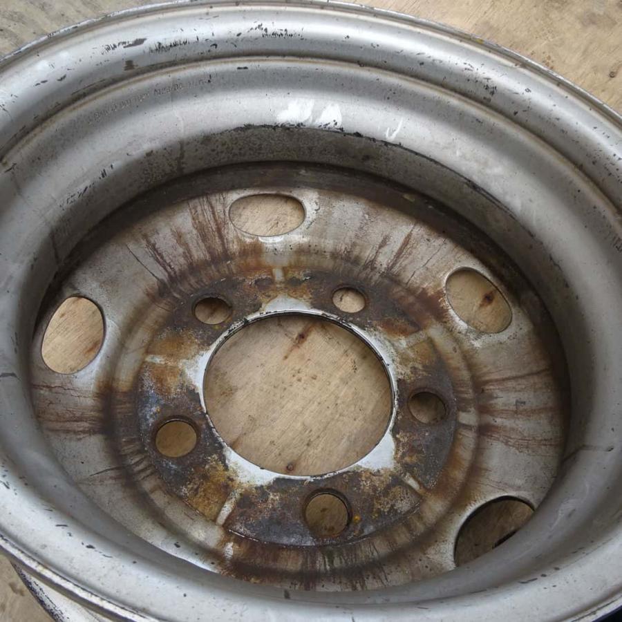 6本SET 会社宛 送料無料 16×5.5 TOPY JIS規格 トラックスチール ホイール 鉄 5穴 PCD 203.2mm 116.5 ...