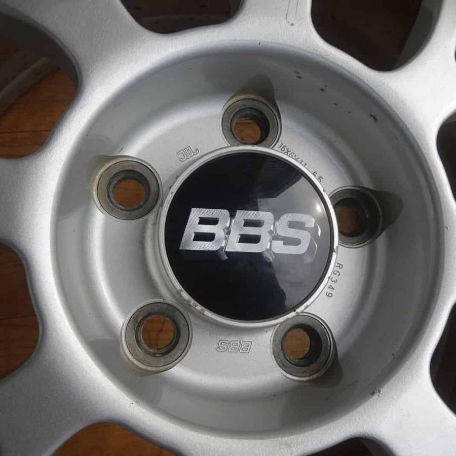 4本SET 会社宛 送料無料 16×6.5J BBS RG349 オプション ホンダ アルミ 