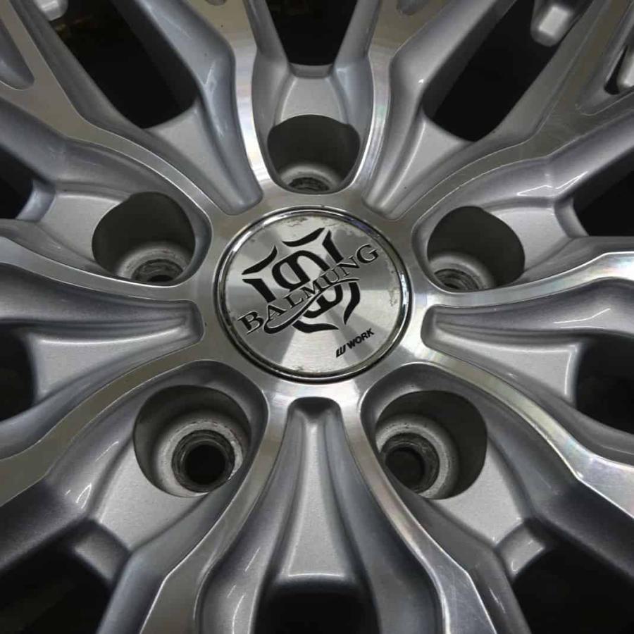 4本SET 会社宛送料無料 17×7J WORK BALMUNG BG1 LVアルミ 5穴 PCD