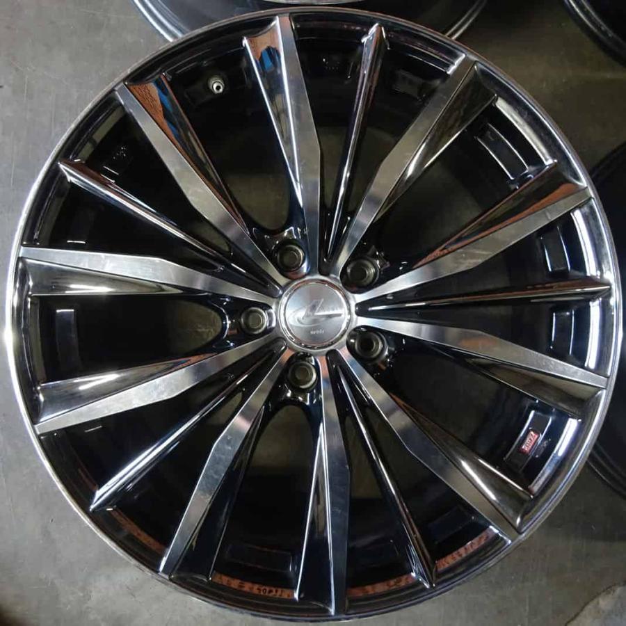 4本 会社宛 送料無料 19×8J WEDS レオニス アルミ 5穴 PCD 114.3 +48